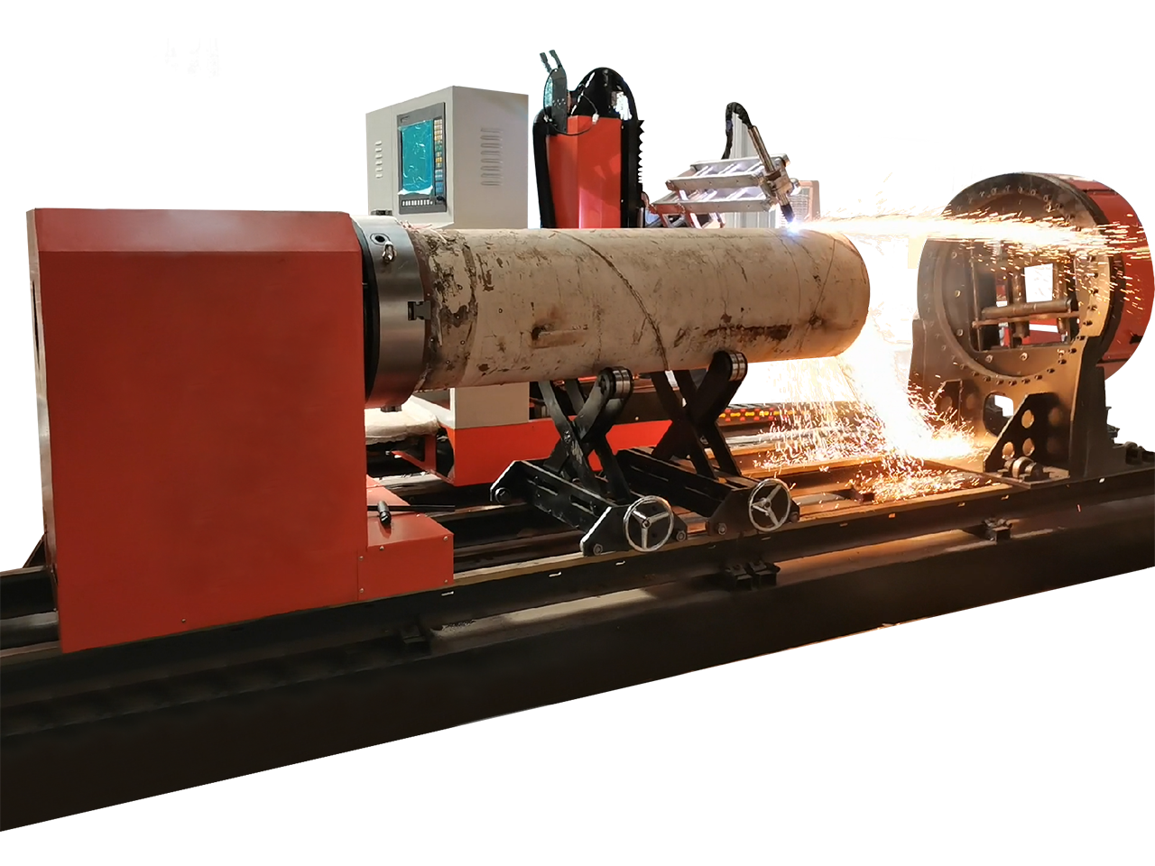 方圆管相贯线坡口机