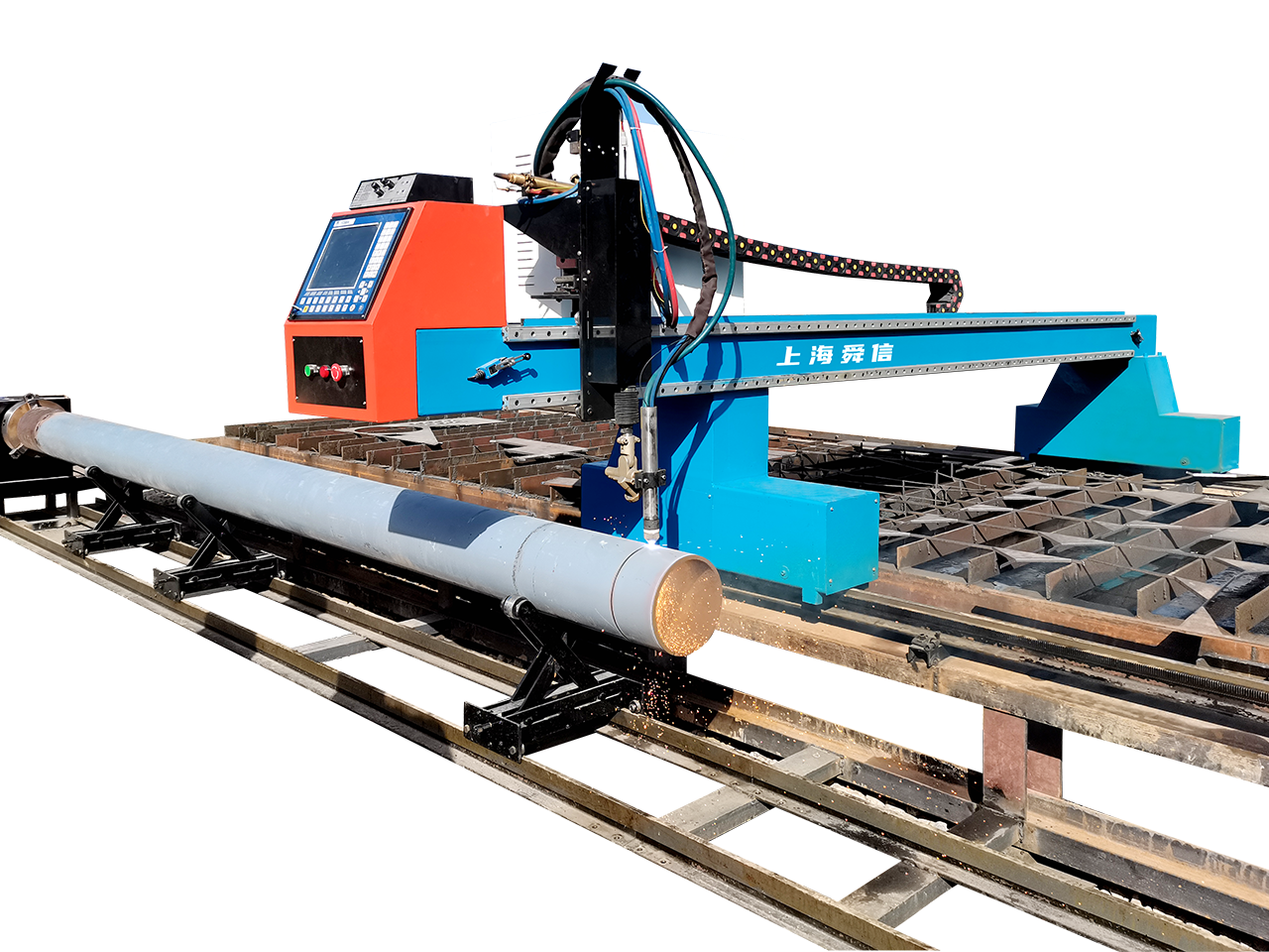 龙门管板一体切割机